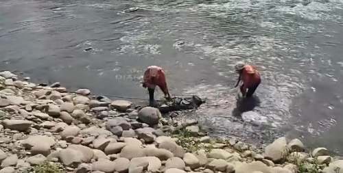 Recuperan cuerpo de un varón hallado en las aguas del río Huallaga