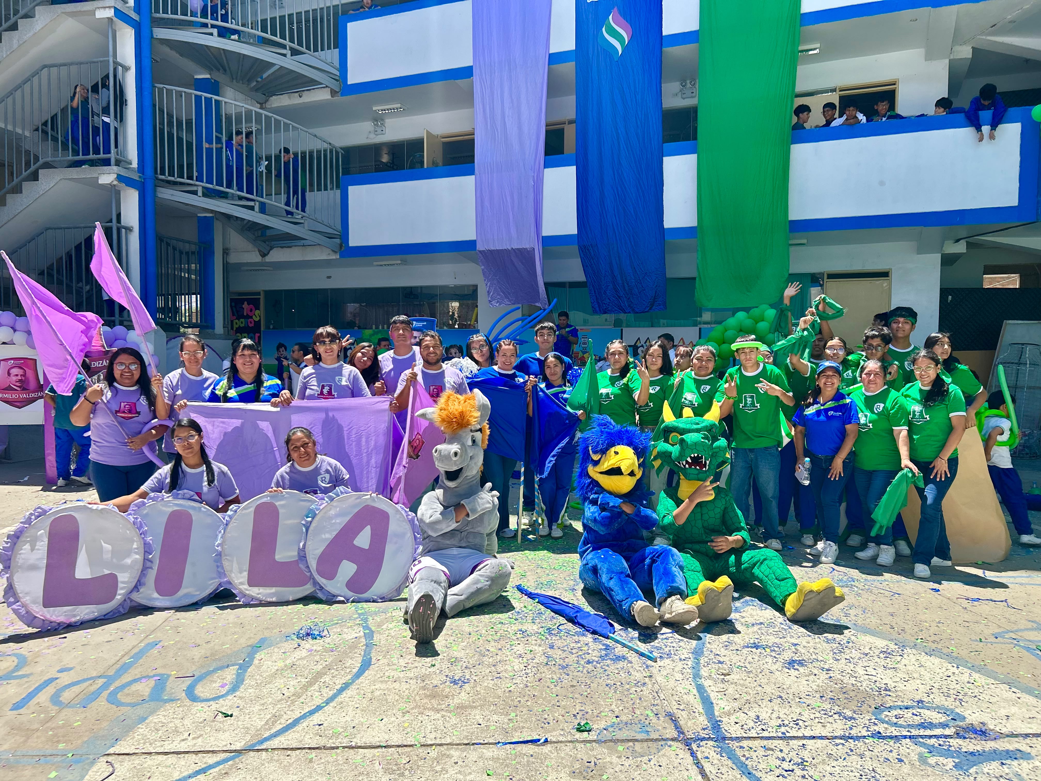 Roosevelt School abrió sus Olimpiadas 2026 con pasacalle por las calles de Huánuco