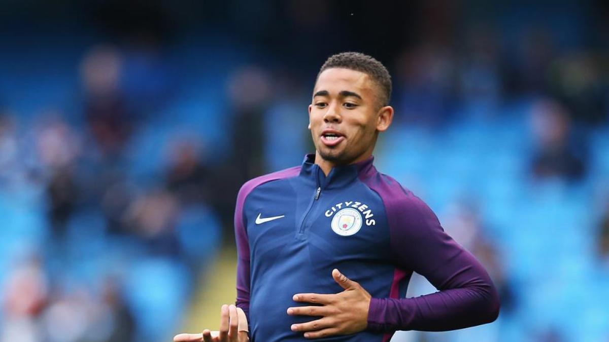 Gabriel Jesus debutó en Champions con gol ante el Feyenoord en 2017