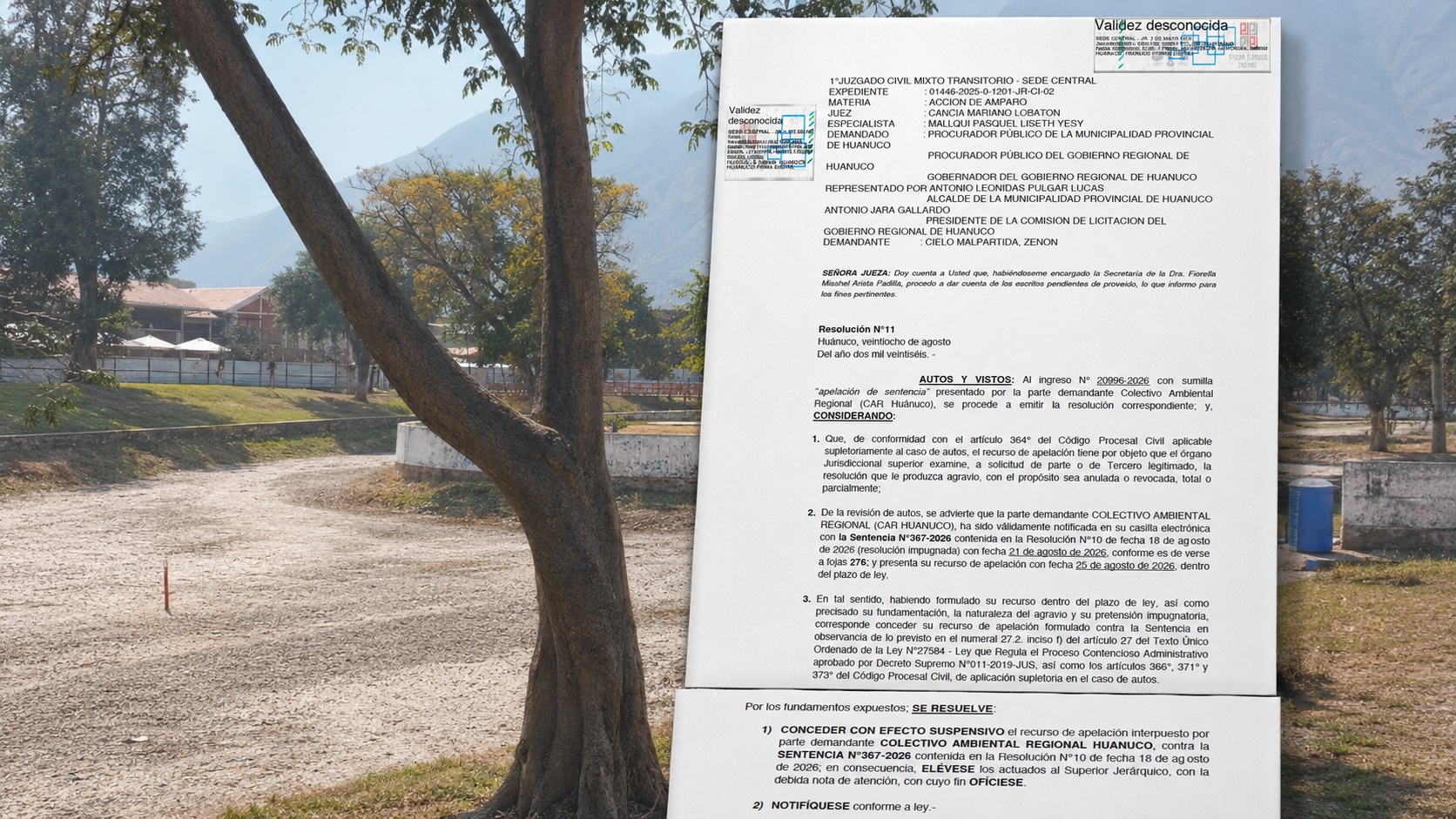 Viña del Río pasa a segunda instancia: Juzgado concede apelaciones contra sentencia adversa y rechazo cautelar