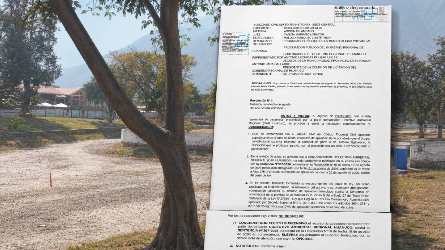 Viña del Río pasa a segunda instancia: Juzgado concede apelaciones contra sentencia adversa y rechazo cautelar