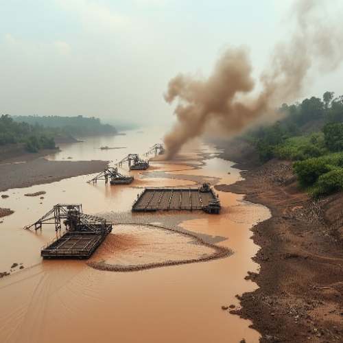 Minería ilegal: tiendas de oro aportan el 93% del mercurio en el aire de Madre de Dios