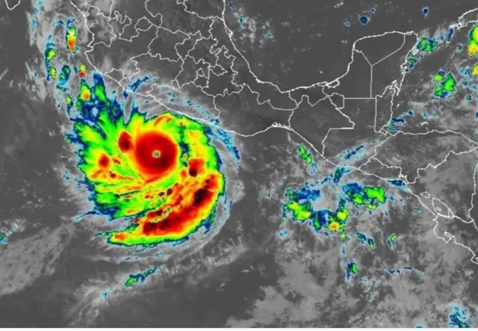 Huracán Polo alcanza categoría 5 y amenaza con lluvias extremas al Pacífico mexicano