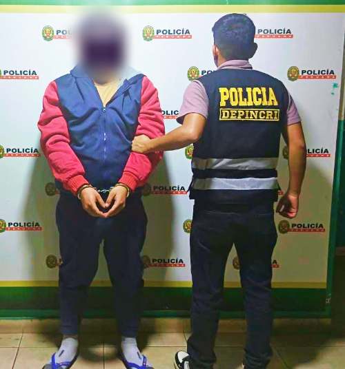 Detienen a investigado y hallan cien bolsitas con presunta cocaína durante allanamiento