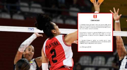 Selección peruana de vóley pierde a Diana de la Peña por lesión para el Sudamericano 2026