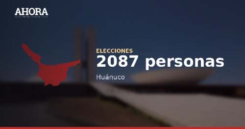 ODPE Huánuco garantiza voto de 2087 personas con discapacidad en elecciones del 4 de octubre