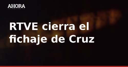 RTVE ficha a Cruz Morcillo como colaboradora de 'Mañaneros 360' en La 1