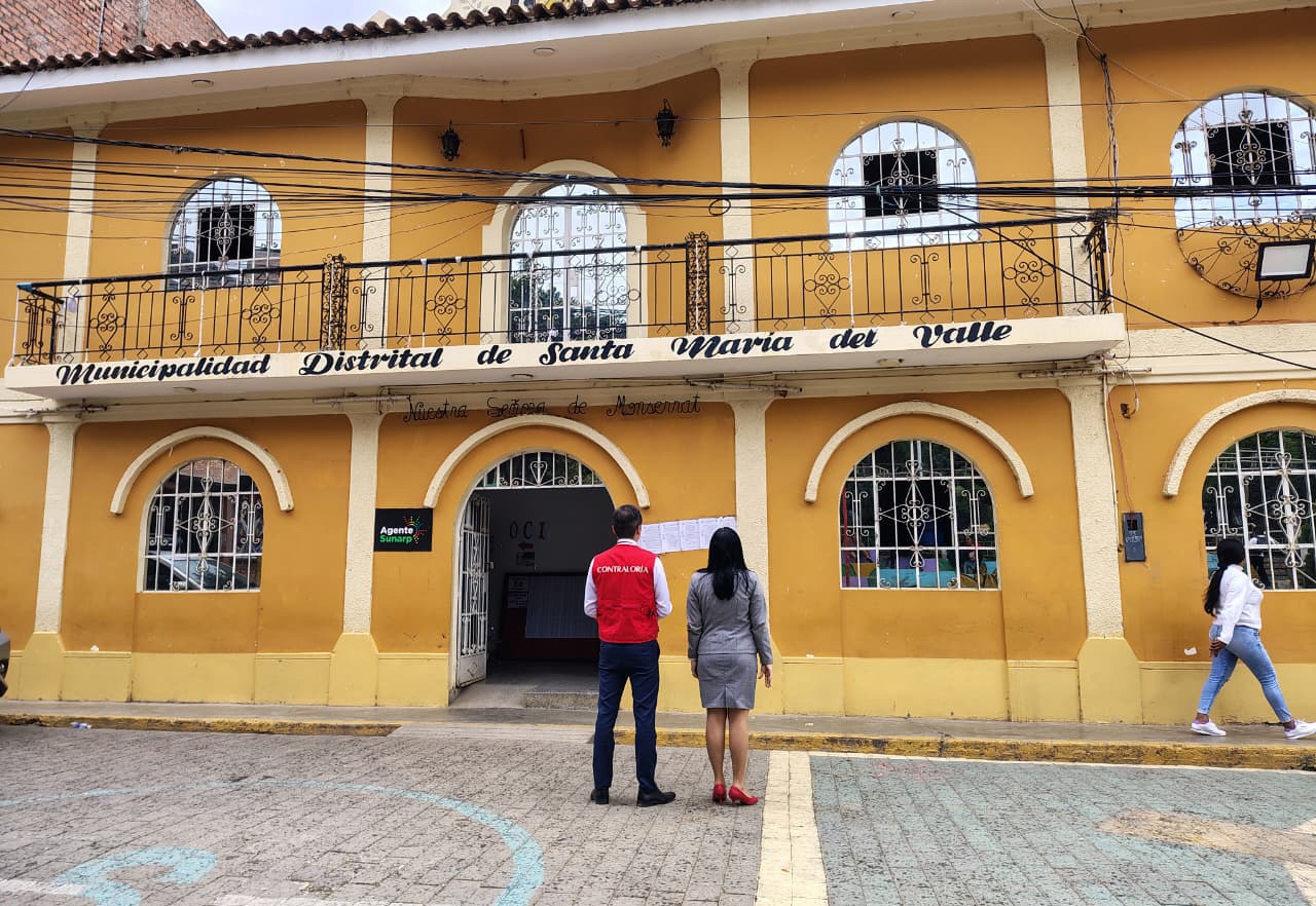 Contraloría detecta perjuicio de S/ 38 mil por dietas en Santa María del Valle