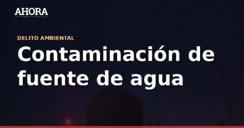 Agua con arsénico en Pachabamba: cierran captación y exigen atención para niños intoxicados