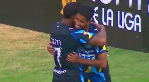 Gabriel Santana marcó el 1-0 de Sporting Cristal ante ADT en la semifinal de ida