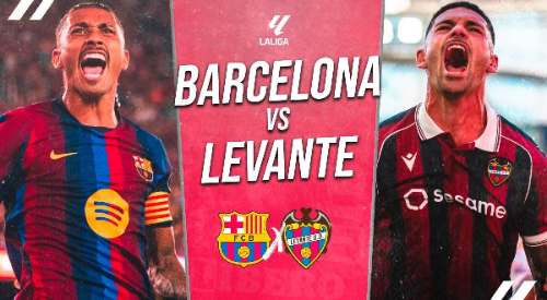 Barcelona visita al Levante por la fecha 5 de LaLiga: hora, canales y cómo verlo