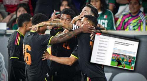 Prensa mexicana destacó a Jairo Vélez tras el empate 1-1 de Perú ante México