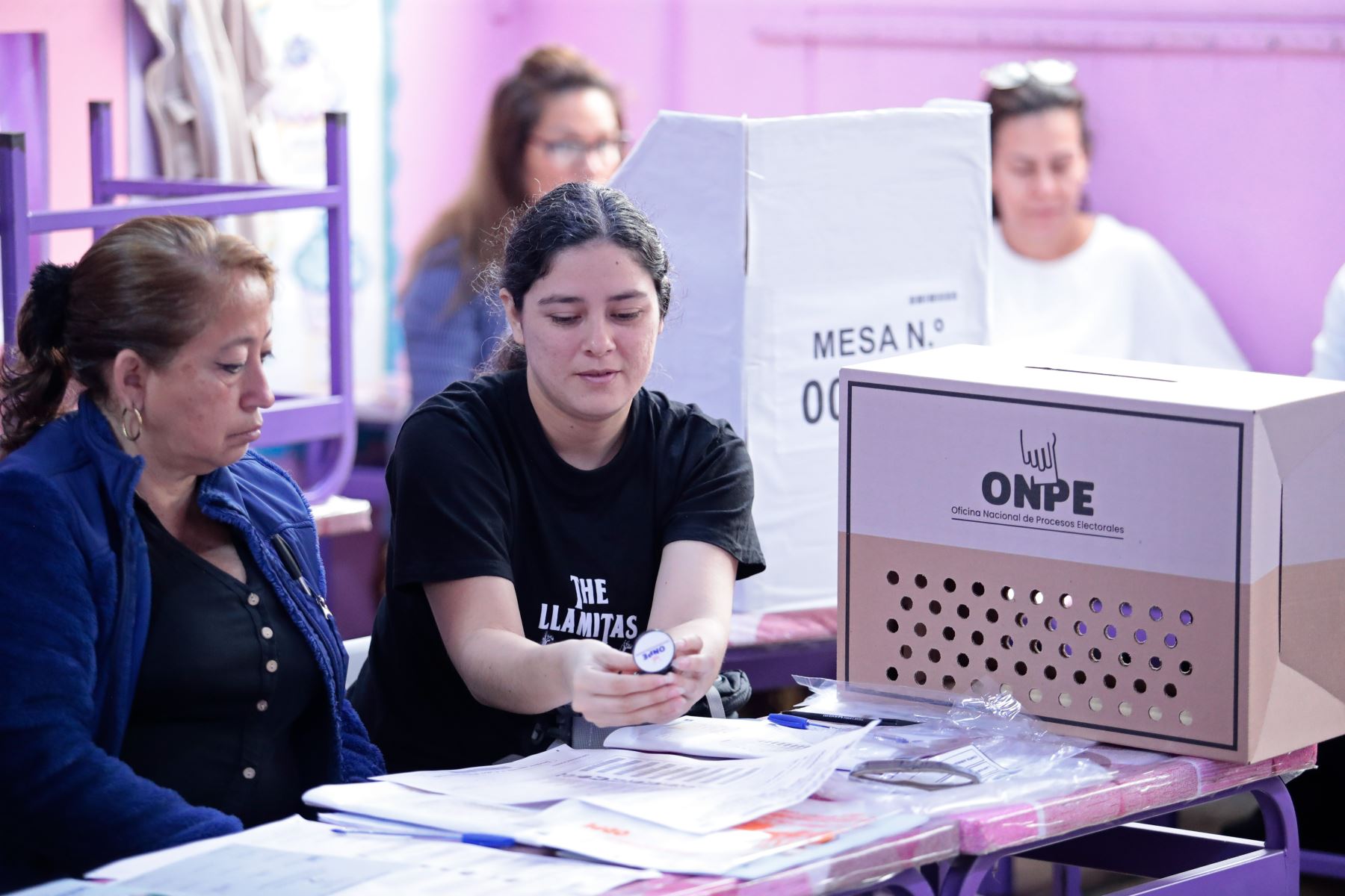 ONPE: segunda capacitación a miembros de mesa será este domingo 27 de septiembre