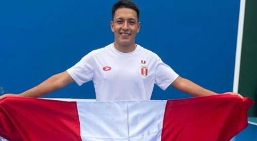 Jesús Poma clasifica a semifinales de frontball en los Juegos Suramericanos Santa Fe 2026