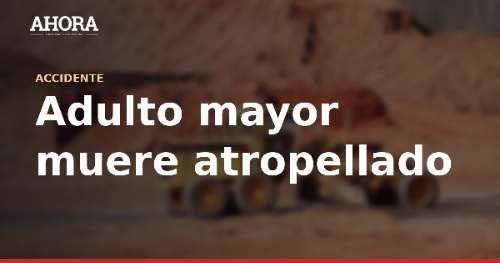 Adulto mayor muere atropellado en la Carretera Central y el responsable se habría fugado