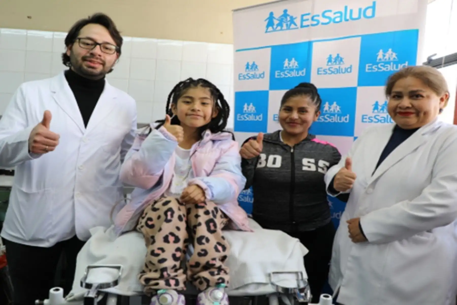 Cusco: EsSalud retira tumor de 12 cm a niña deportista de Apurímac