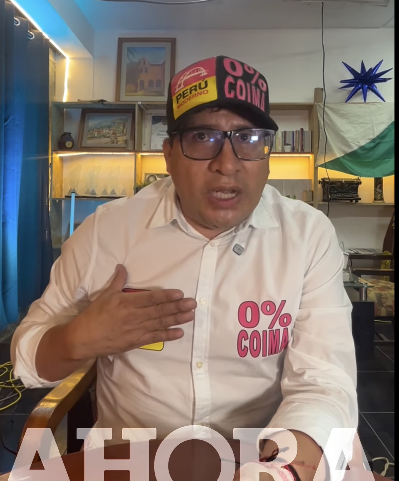 Limber Rodríguez cuestiona versión de atentado a Giles y enfoca campaña en anticorrupción