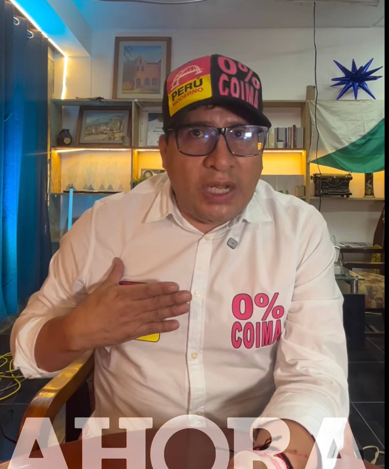 Limber Rodríguez cuestiona versión de atentado a Giles y enfoca campaña en anticorrupción