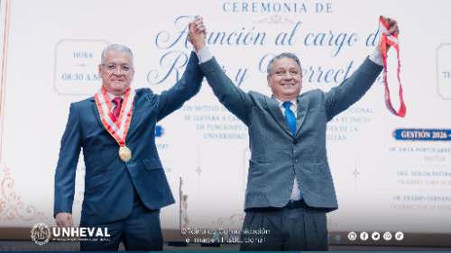 Bocangel cierra cinco años en la UNHEVAL con nuevos pabellones, alta ejecución presupuestal y 32 patentes reportadas