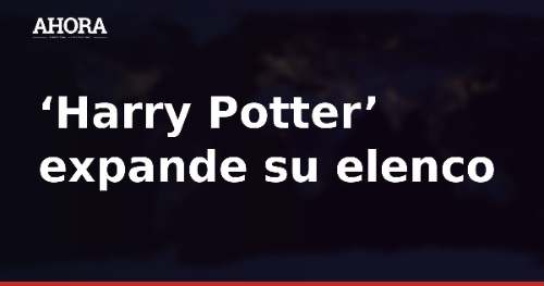 Harry Potter de HBO confirma nuevos fichajes para la temporada 2