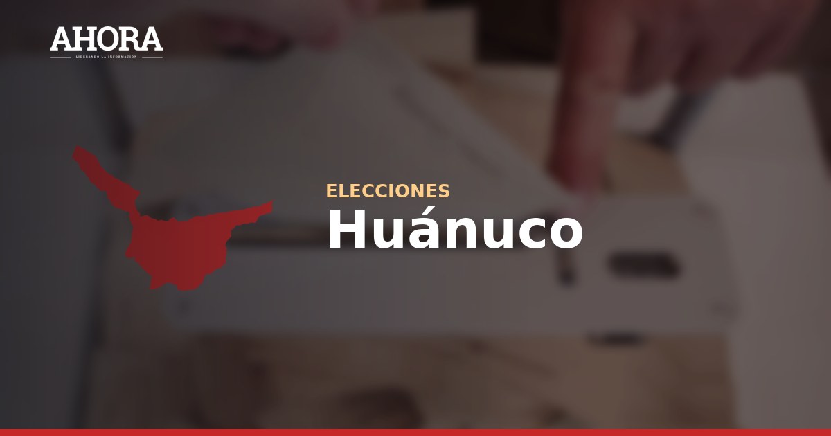 Quince listas compiten por la alcaldía provincial de Huánuco