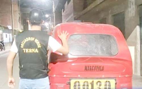 Policía recupera trimóvil que presentaba requisitoria vigente durante operativo