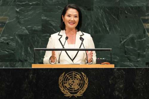 Keiko Fujimori ante la ONU: crimen organizado es terrorismo y anuncia reforma educativa