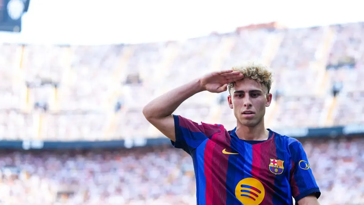 Sortean camiseta firmada por Fermín López por el debut del Barça en Champions
