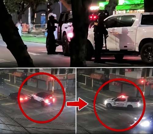 Nuevas cámaras muestran patrullero cerca de ruta usada durante masacre en Trujillo