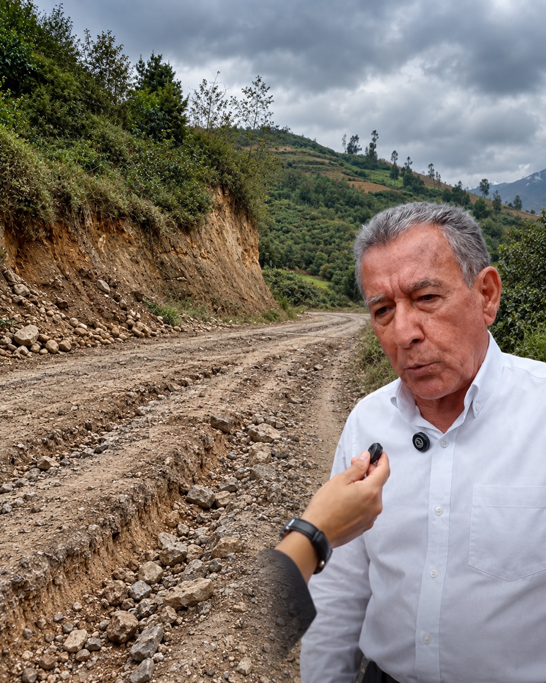 Jara ratifica 1600 galones, pero el mantenimiento no resuelve la obra inconclusa Pachachupán–Pillao