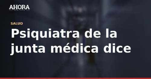 Psiquiatra de la junta médica afirma que Maradona debió ser internado en una clínica