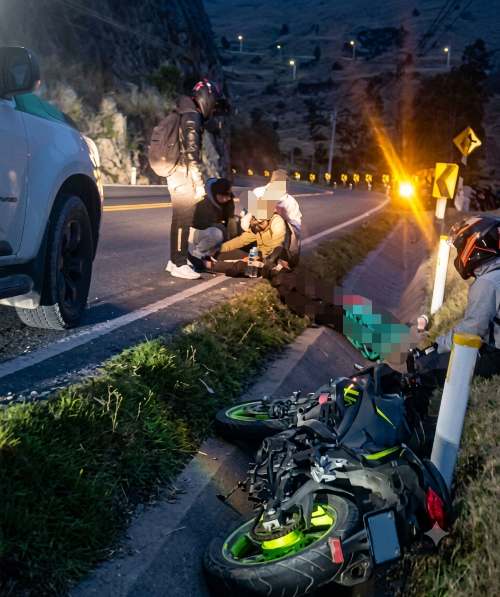 Dos ocupantes de motocicleta mueren en accidente ocurrido en la Carretera Central
