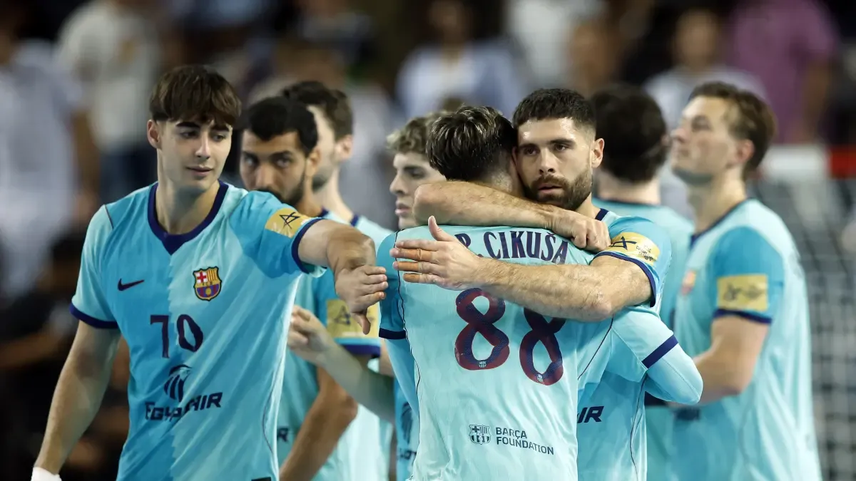 El Barça gana en Montpellier (27-28) y lidera su grupo en la Champions de balonmano
