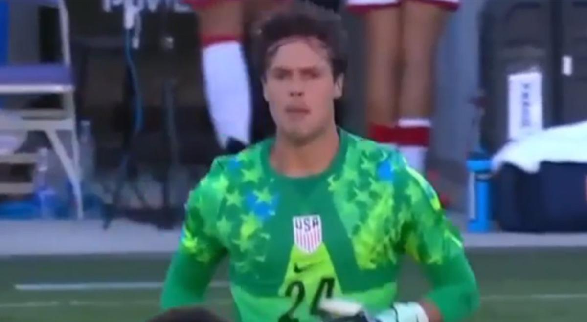 Cavan Sullivan, de 16 años, fue titular con Estados Unidos ante Perú