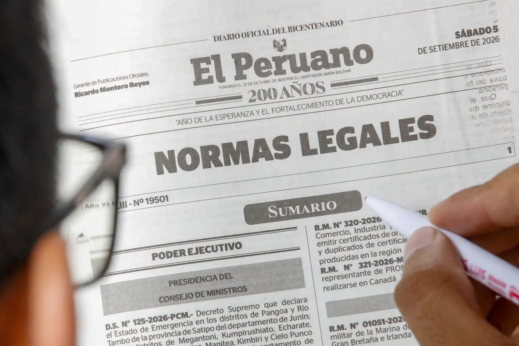 9 de septiembre: Yerovi, Scorza, Valdizán y la Ley del Periodista marcan la fecha