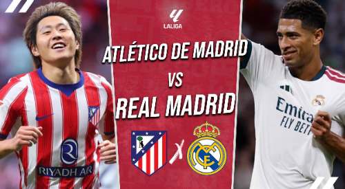 Real Madrid visita al Atlético en el derbi de la fecha 7 de LaLiga 2026-27