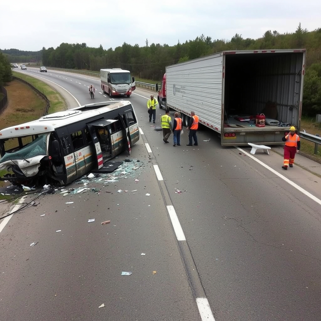 Choque frontal entre combi y tráiler en San Luis de Yaico deja varios heridos
