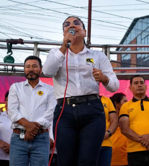«Me lo negaron tres veces»: Única candidata mujer en Amarilis acusa al alcalde de bloquear cierre de campaña