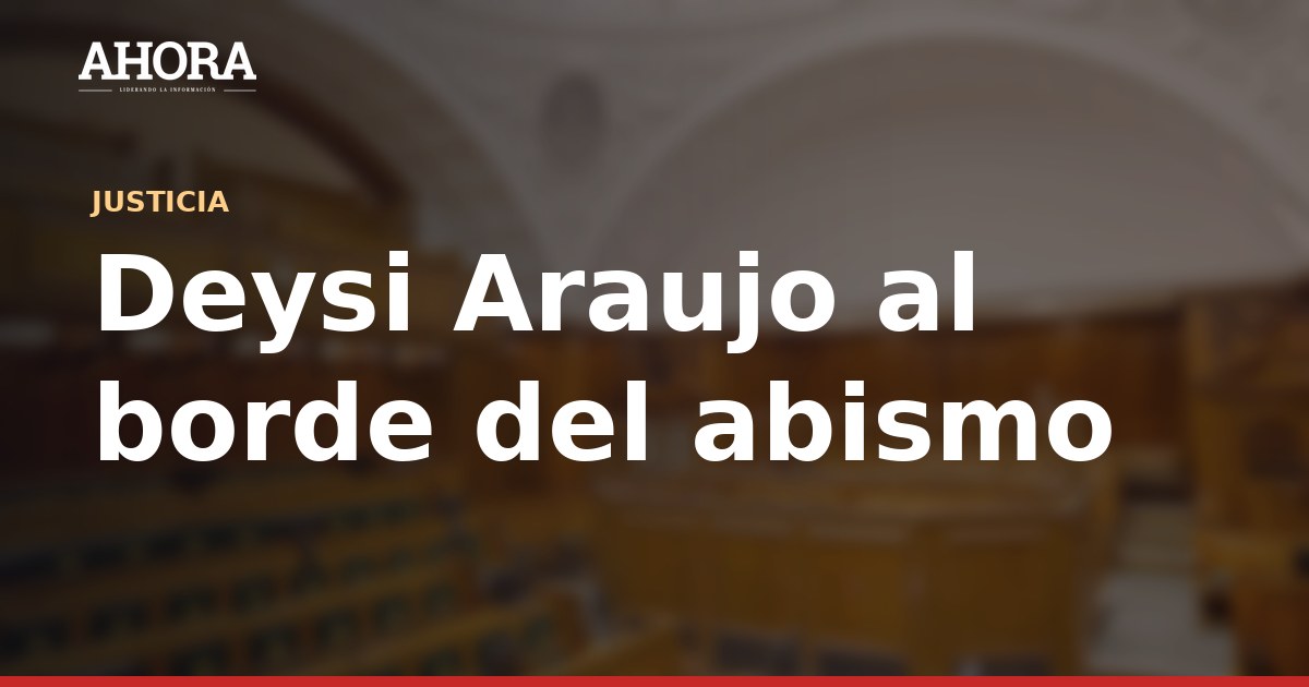 Deysi Araujo: investigación fiscal por presunto lavado de activos podría llevarla a prisión
