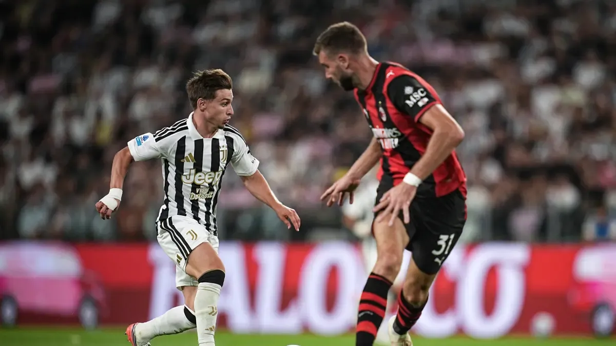 Juventus empata 1-1 con el Milan con gol de Gatti en el tiempo añadido