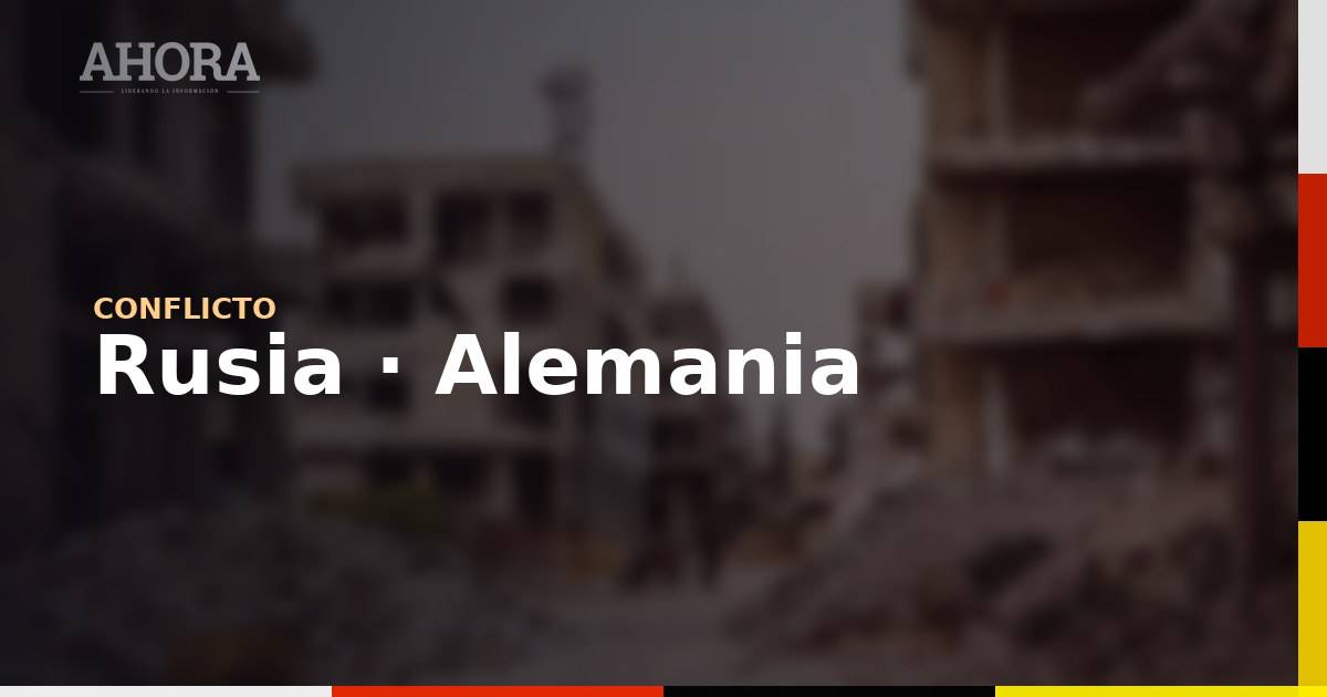 Europa investiga supuesta guerra híbrida rusa tras incidentes en Alemania