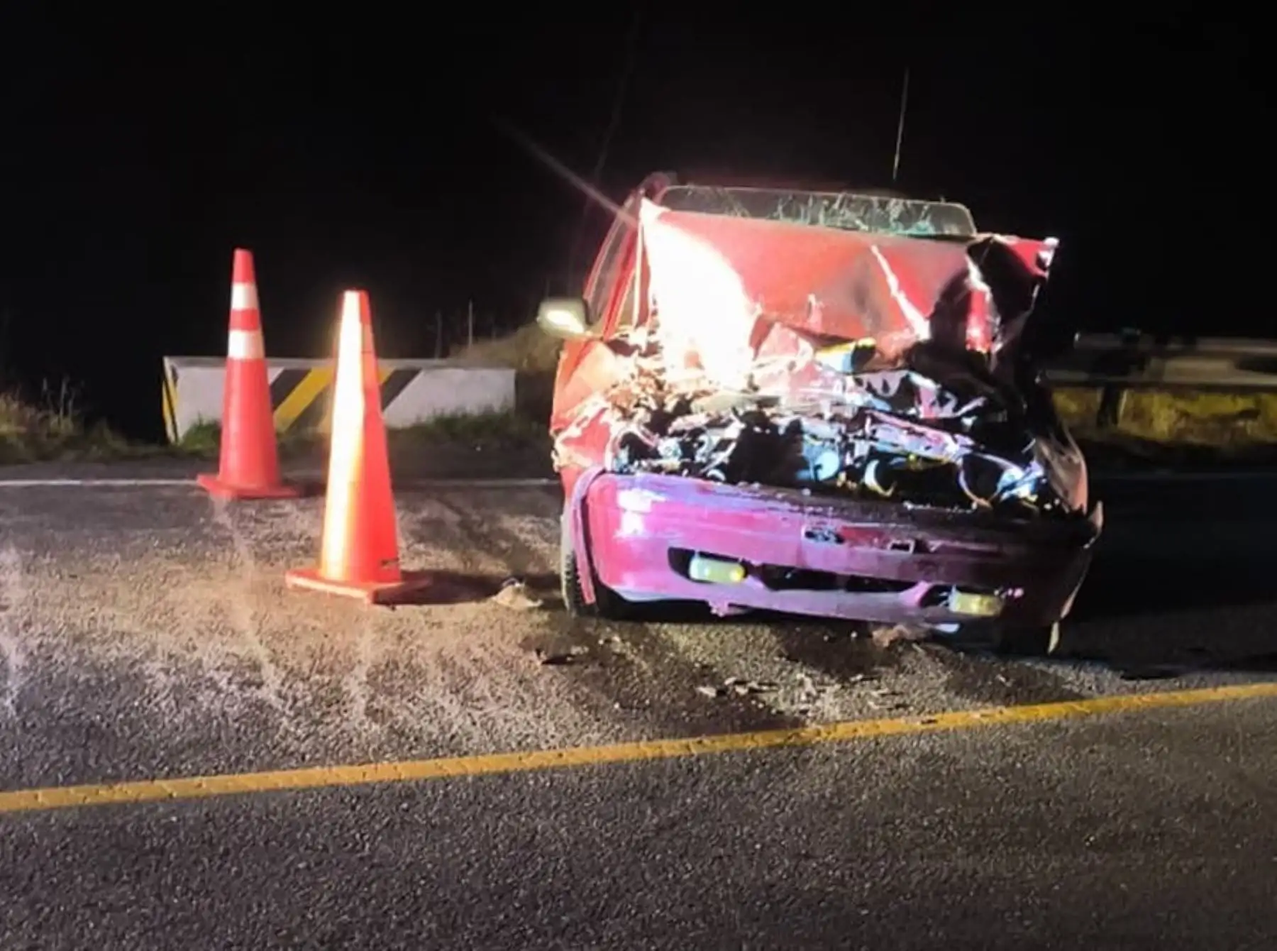 Choque frontal entre bus y automóvil en Jauja deja una fallecida y un herido grave