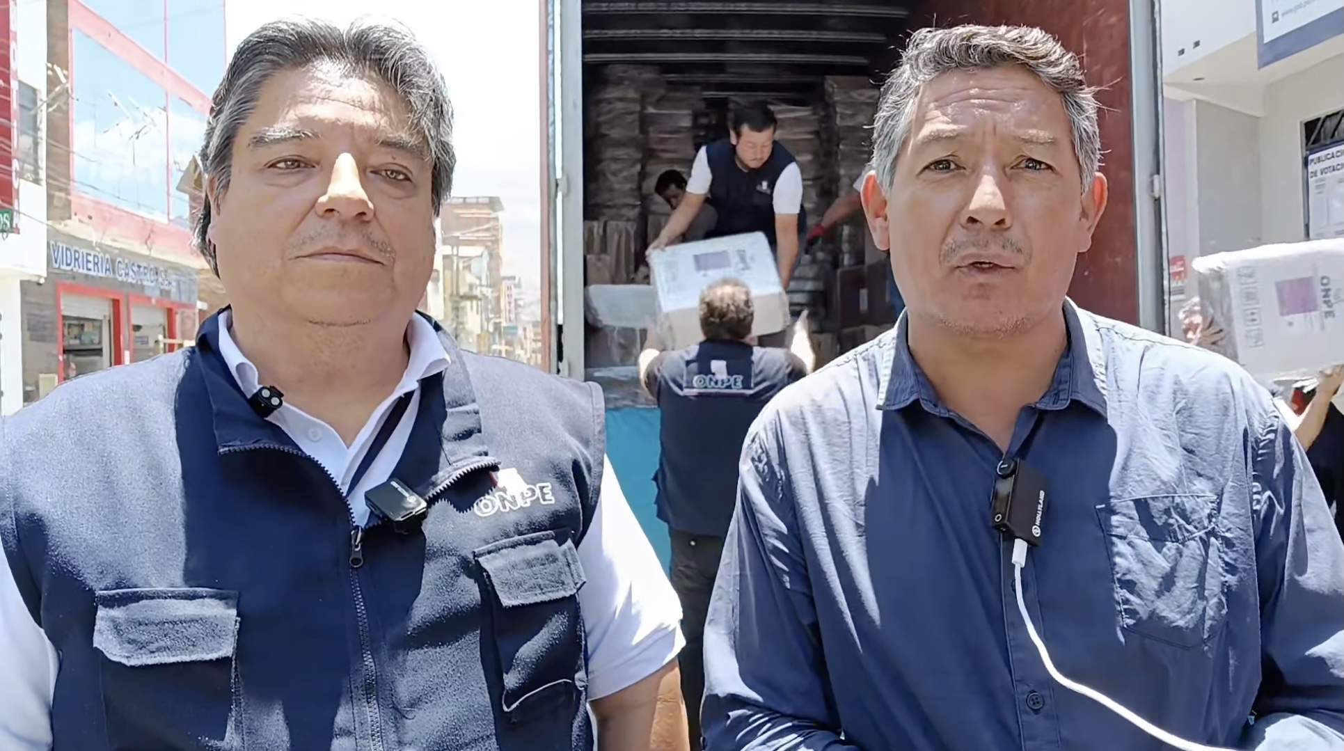 Llegó el material electoral a Huánuco, pero un local de votación quedó fuera: no tenía cerco