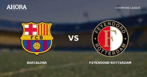 Barcelona vs. Feyenoord EN VIVO por Champions League: canal y streaming para ver el partido