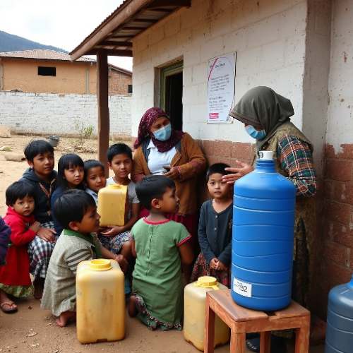 Brigada de salud atiende a escolares y familias de Pachabamba por arsénico en el agua