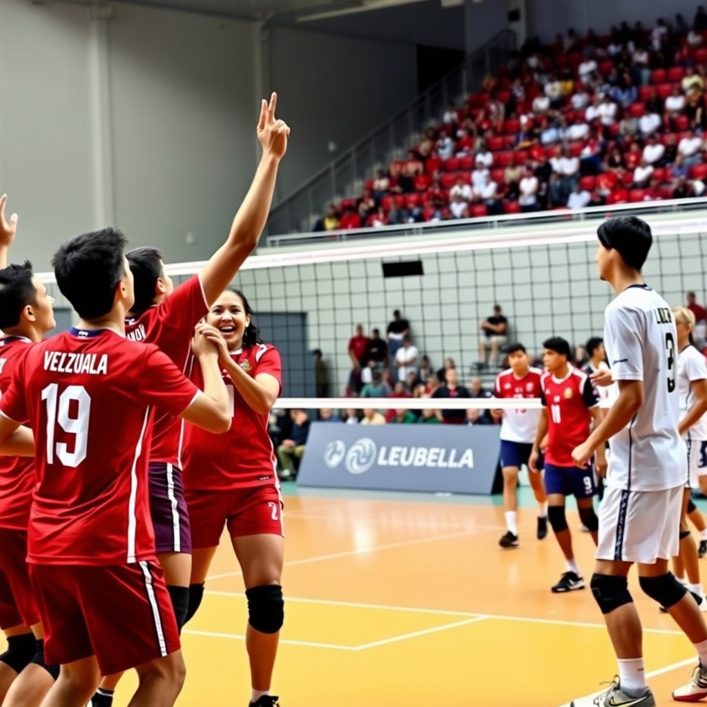 Chile vence 3-1 a Venezuela y consigue su primer triunfo en el Sudamericano de Vóley 2026