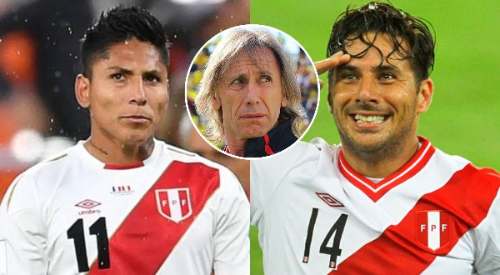 Gareca confesó por qué Ruidíaz le ganó el puesto a Claudio Pizarro en la selección peruana