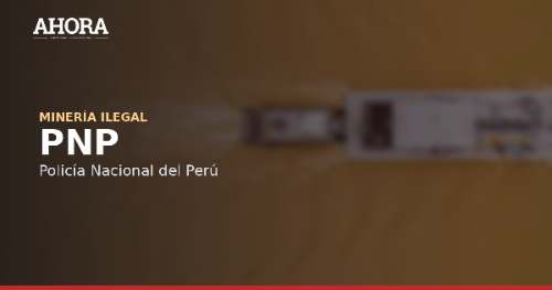 Operativo en Alto Alianza deja tres detenidos y maquinaria incautada por presunta minería ilegal