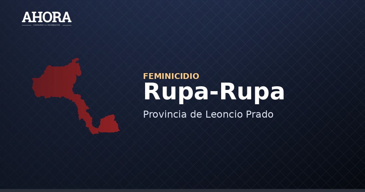 Capturan a alias «Pepón», sindicado por feminicidio de Luz María Cachique en Tingo María