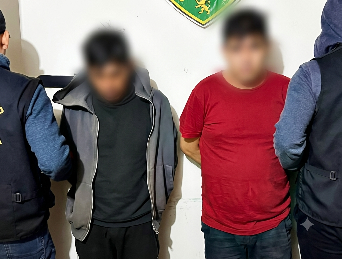 Policía halla 68 ketes y detiene a dos personas cerca del río Huallaga